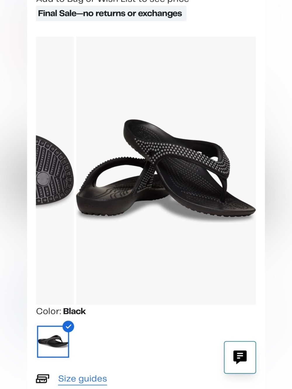 BN Croc sandal
